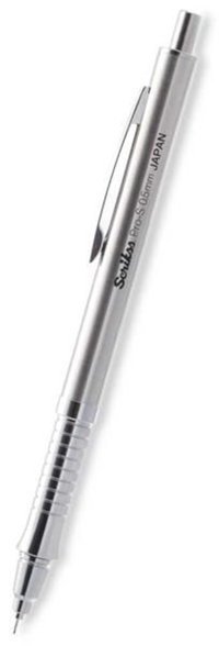 Scrikss Office Pro S Silgili Metal Metalik Gri 0.5 mm Uçlu Versatil Kalem