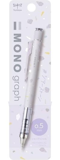 Tombow Terrazzo Color Silgili Plastik Pembe 0.5 mm Uçlu Versatil Kalem