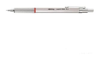 Rotring Rapid Pro Silgili Metal Metalik Gri 0.5 mm Uçlu Versatil Kalem