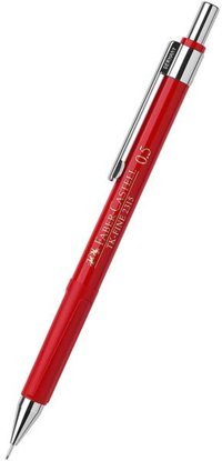 Faber-Castell TK Fine 2315 Silgili Plastik Neon Kırmızı 0.5 mm Uçlu Versatil Kalem