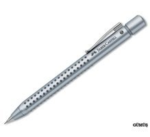 Faber-Castell Grip 2011 Silgili Plastik Metalik Gri 0.7 mm Uçlu Versatil Kalem