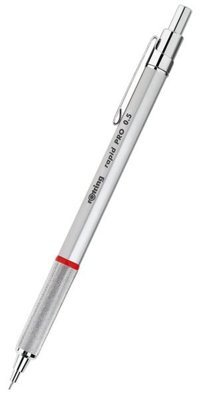 Rotring S0914520 Silgili Metal Metalik Gri 0.5 mm Uçlu Versatil Kalem