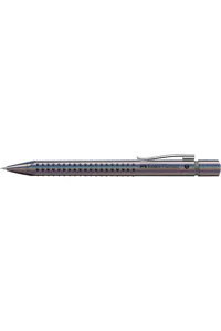 Faber-Castell Grip Edition Glam Silgili Metal Neon Gri 0.7 mm Uçlu Versatil Kalem