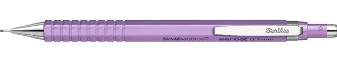 Scrikss Office Aero-X Silgili Metal Neon Mor 0.7 mm Uçlu Versatil Kalem