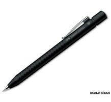 Faber-Castell 131287 Silgili Metal Metalik Siyah 0.7 mm Uçlu Versatil Kalem