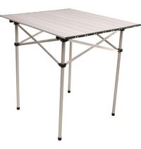 Cbtx Global 94x55 cm Tabureli Çantalı Dikdörtgen Alüminyum Katlanır Kamp Masası Siyah-Yeşil