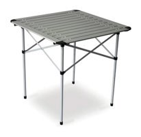 Cbtx Global 41.2x29 cm Mini Dikdörtgen Alüminyum Katlanır Kamp Masası Gri