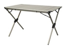 Birayse 50x30 cm Kare Ahşap Katlanır Kamp Masası Kahverengi