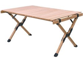 Cbtx Global Yt1001 59x34.2 cm Dikdörtgen Ahşap Katlanır Kamp Masası Kahverengi