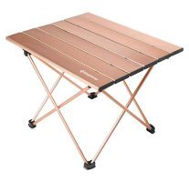 Argeus 54001 73x54 cm Çantalı Dikdörtgen Alüminyum Katlanır Kamp Masası Sarı
