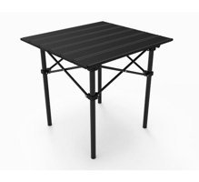 Argeus 54022 50x17 cm Çantalı Kare Ahşap Katlanır Kamp Masası Çok Renkli