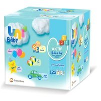 Uni Baby Aktif Oyna Öğren 52 Yaprak 12'li Paket Islak Mendil