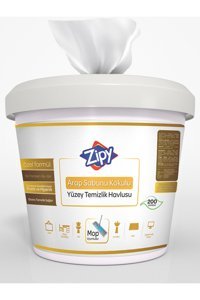 Zipy Arap Sabun Kokulu Kova 200 Yaprak Yüzey Temizleme Mendili