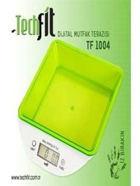 Techfit Tf-1004 Dijital Hassas Hazneli 5 kg Mutfak Tartısı