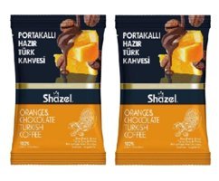 Shazel Portakallı Türk Kahvesi 2x100 gr