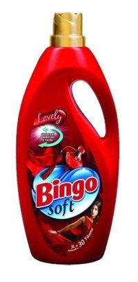 Bingo Soft Konsantre Lovely 60 Yıkama Yumuşatıcı 4x3 lt