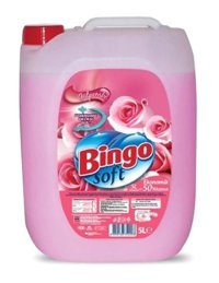 Bingo Soft Gülpembe 50 Yıkama Yumuşatıcı 6x5 lt