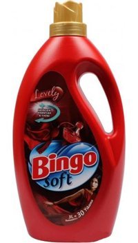 Bingo Soft Lovely 30 Yıkama Yumuşatıcı 6x3 lt