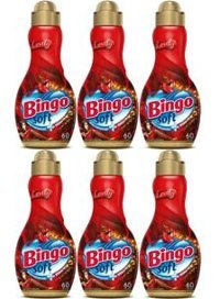 Bingo Soft Konsantre Lovely 60 Yıkama Yumuşatıcı 6x1.44 lt