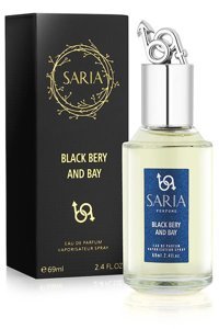 Saria Black Bery And Bay EDP Meyvemsi Erkek Parfüm 69 ml