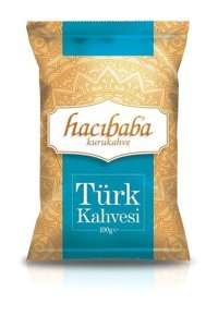 Hacıbaba Kuruyemiş Sade Orta Kavrulmuş Türk Kahvesi 100 gr
