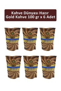 Kahve Dünyası Gold Paket Granül Kahve 6x100 gr