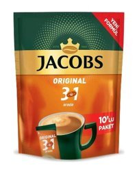 Jacobs 3ü1 Arada Paket Granül Kahve 10x16 gr