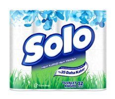 Solo 3 Katlı 32'li Tuvalet Kağıdı