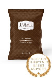 Tahmis Sade Orta Kavrulmuş Türk Kahvesi 100 gr