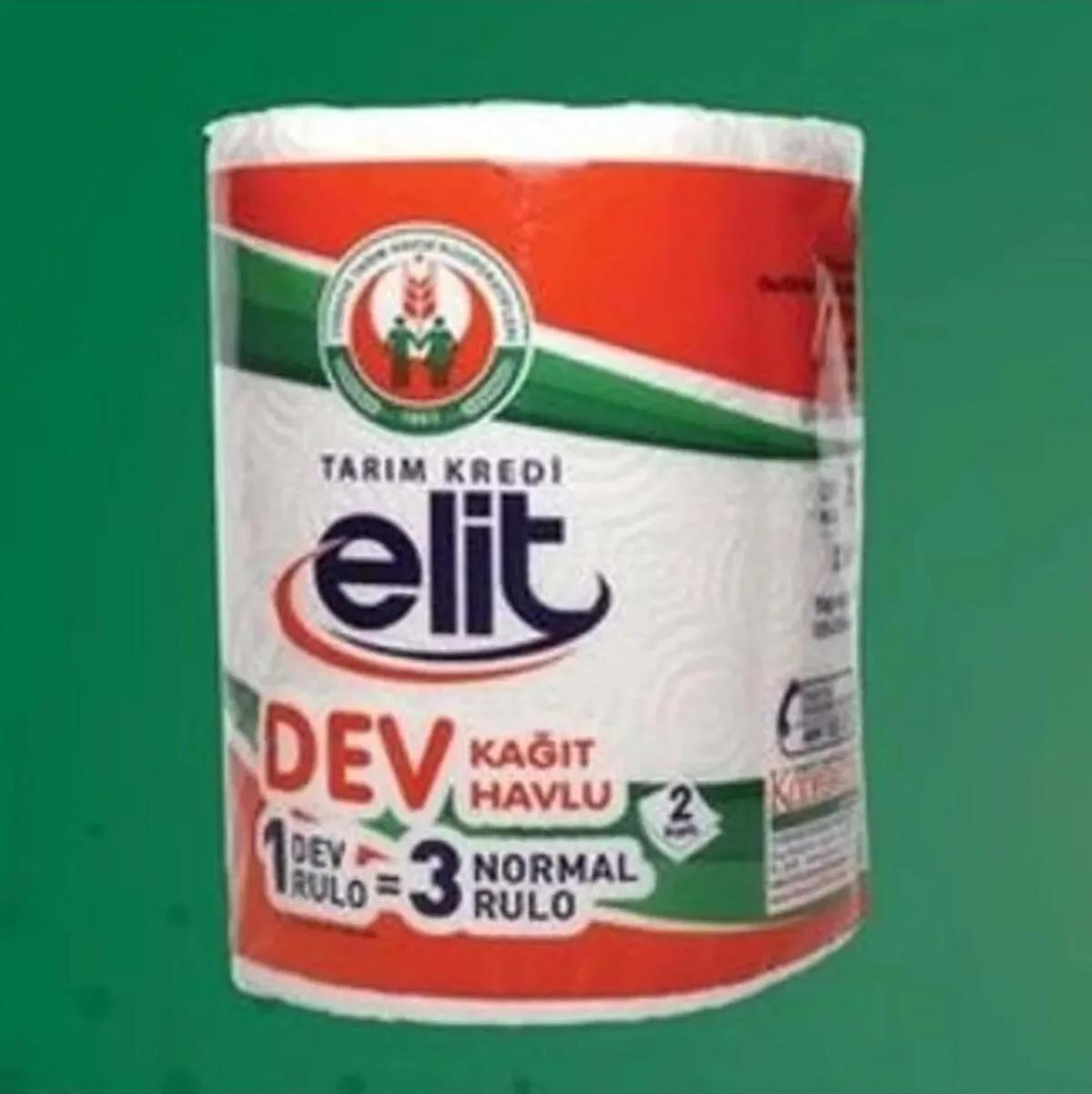 Elit Dev 2 Katlı 1'li Rulo Kağıt Havlu