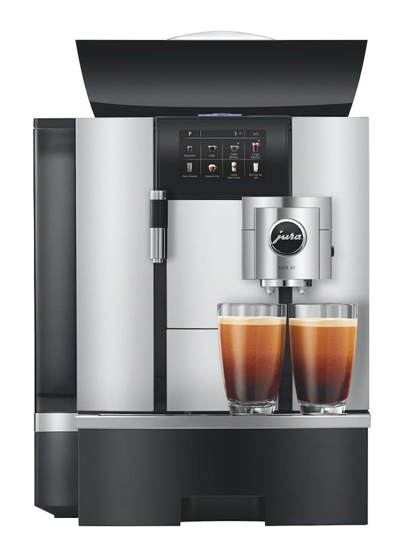 Jura GIGA X3 2600 W Tezgah Üstü Kapsüllü Öğütücülü Tam Otomatik Espresso Makinesi Gri