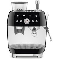 Smeg EGF03BLEU 1600 W Alüminyum Tezgah Üstü Öğütücülü Espresso Makinesi Siyah