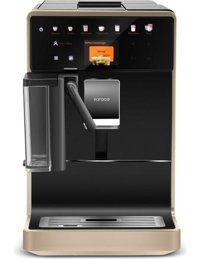 Karaca Baristaroma A5 1400 W Plastik Kapsülsüz Öğütücülü Tam Otomatik Espresso Makinesi Siyah