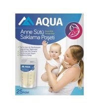 Aqua Süt Saklama Poşeti 4x25'li