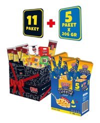 Oba Mac & Cheese Karışık Makarna 16x20 gr
