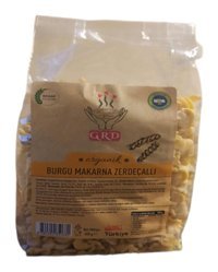 Grd Organik Zerdeçallı Burgu Makarna 400 gr
