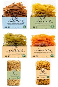 Bonatelli Organik Karışık Makarna 6x400 gr