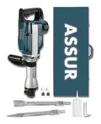 Assur Plus 1450 W 1400 darbe/dk 16 kg Akülü Şarjlı Kırıcı Delici Matkap
