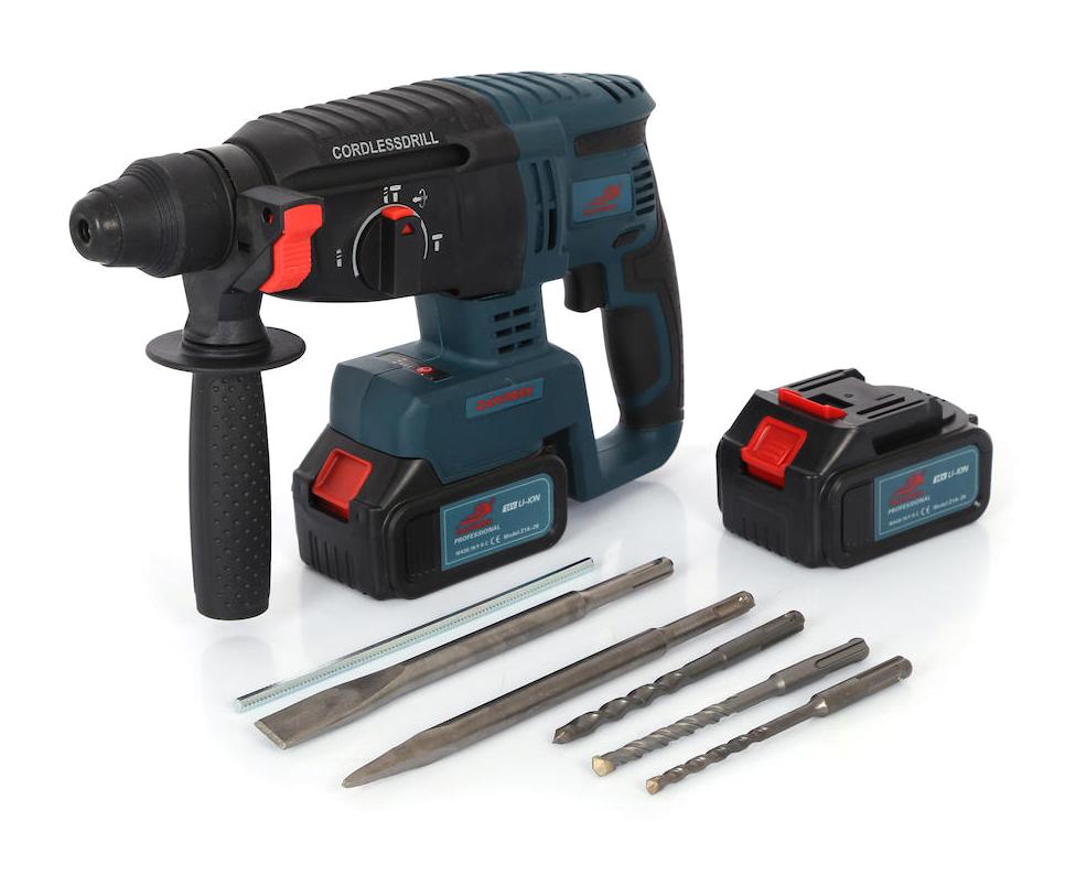 Dawreek BS2 1000 W 1950 darbe/dk Akülü Şarjlı Kırıcı Delici Matkap