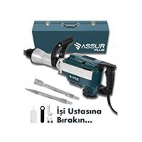 Assur Plus 1450 W 5000 darbe/dk 16 kg Elektrikli Kırıcı Delici Matkap