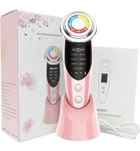Liveasy 400 mAH Tüm Ciltler İçin Tek Başlıklı Elektrikli Titreşimli Yüz Temizleme Cihazı Pembe