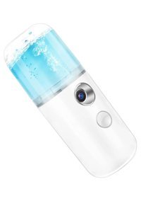 Bist 500 mAH Tüm Ciltler İçin Tek Başlıklı Buharlı Şarjlı Titreşimli Yüz Temizleme Cihazı Beyaz