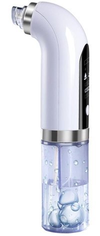 Shuxing Sx-128A Tüm Ciltler İçin Buharlı Şarjlı Titreşimli Vakumlu Yüz Temizleme Cihazı Beyaz