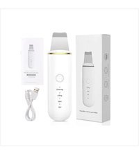 Transvital Ultrasonik 400 mAH Tüm Ciltler İçin Tek Başlıklı Şarjlı Titreşimli Yüz Temizleme Cihazı Siyah