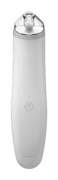 Polosmart Pbs509 350 mAH Tüm Ciltler İçin 3 Başlıklı Silikon Şarjlı Titreşimli Vakumlu Yüz Temizleme Cihazı Beyaz