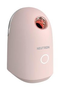 Neutron Tüm Ciltler İçin Buharlı Şarjlı Titreşimli Yüz Temizleme Cihazı Pembe