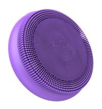 Worryfree Ultrasonik Tüm Ciltler İçin Tek Başlıklı Silikon Şarjlı Titreşimli Yüz Temizleme Cihazı Mor