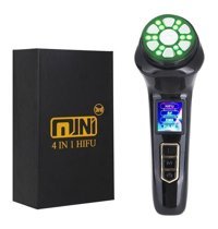 Mini Hifu Tüm Ciltler İçin Tek Başlıklı Şarjlı Titreşimli Yüz Temizleme Cihazı Siyah