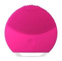 Forever Lina Mini 2 300 mAH Tüm Ciltler İçin Tek Başlıklı Fırçalı Silikon Şarjlı Titreşimli Yüz Temizleme Cihazı Fuşya