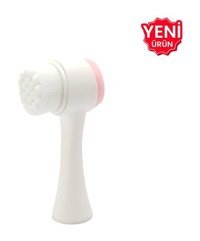 Roa Bitkisel Tüm Ciltler İçin Tek Başlıklı Fırçalı Silikon Titreşimli Yüz Temizleme Cihazı Beyaz